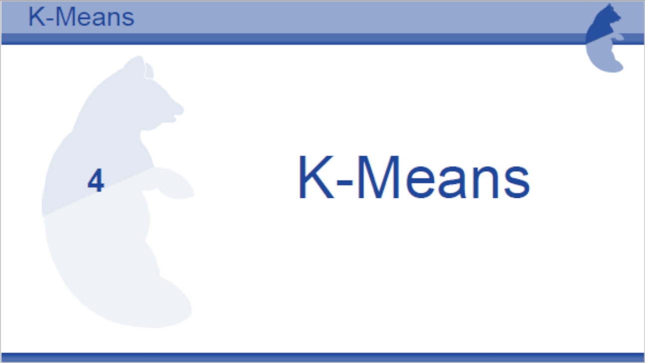 Tutoriel clustering K-Means