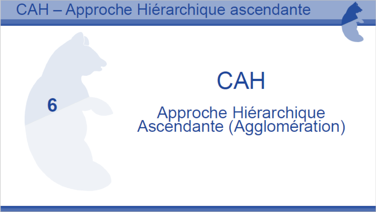 Tutoriel clustering CAH