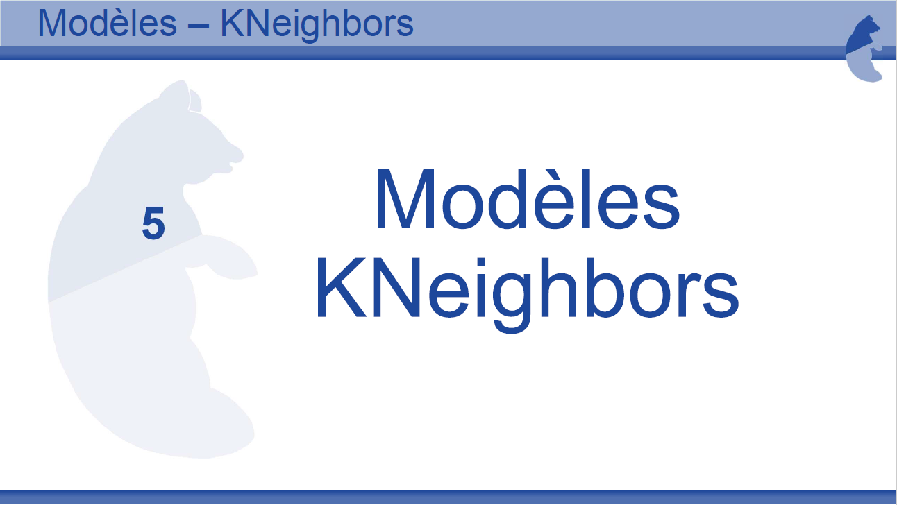 Tutoriel mod&egrave; KNEIGHBOORS