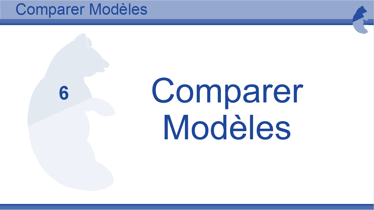 Tutoriel comparer mod&egrave;